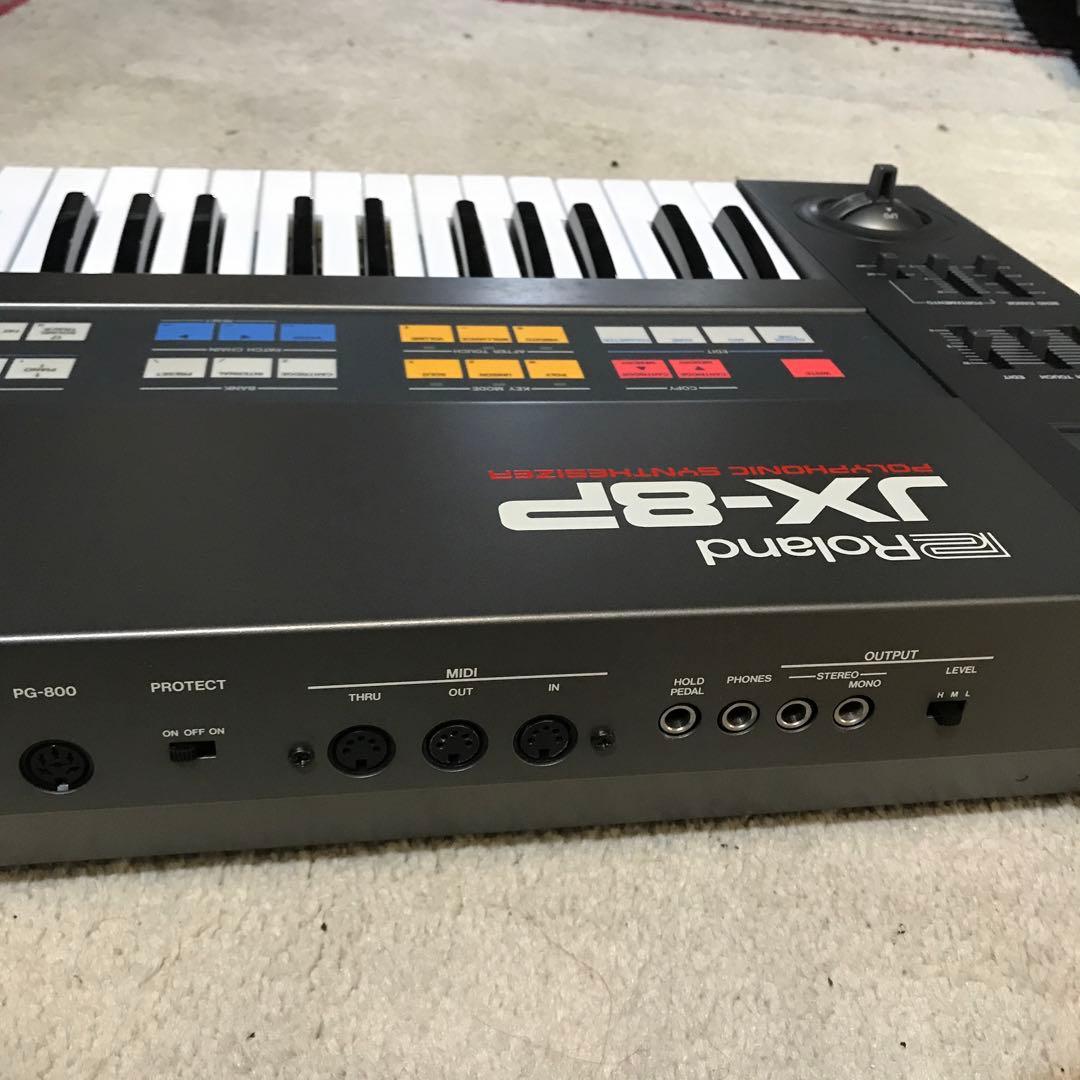 Roland JX-8P アナログシンセサイザー（ケース付き）