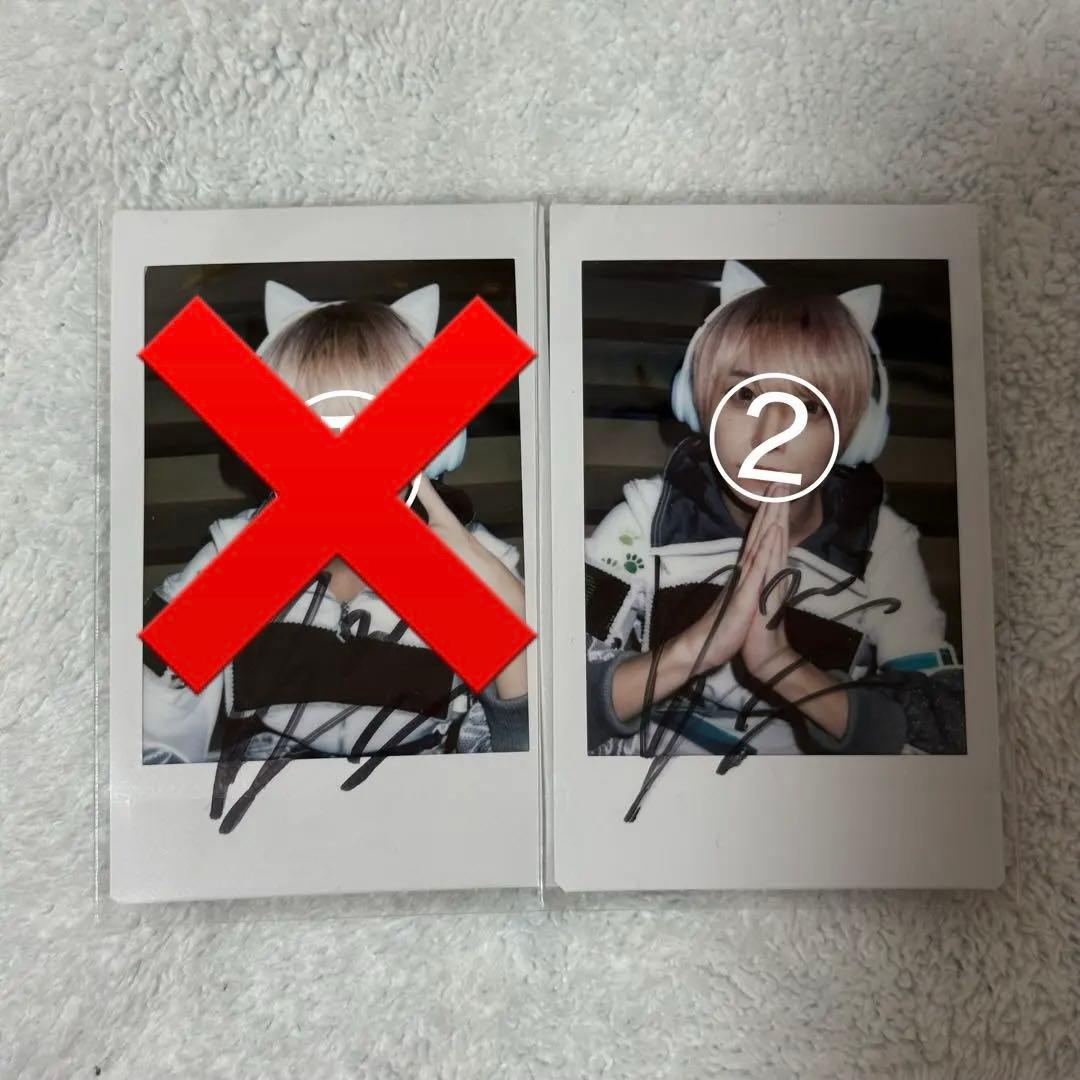 らぶしっく りょう サイン入りチェキ 生誕 リワード - メルカリ