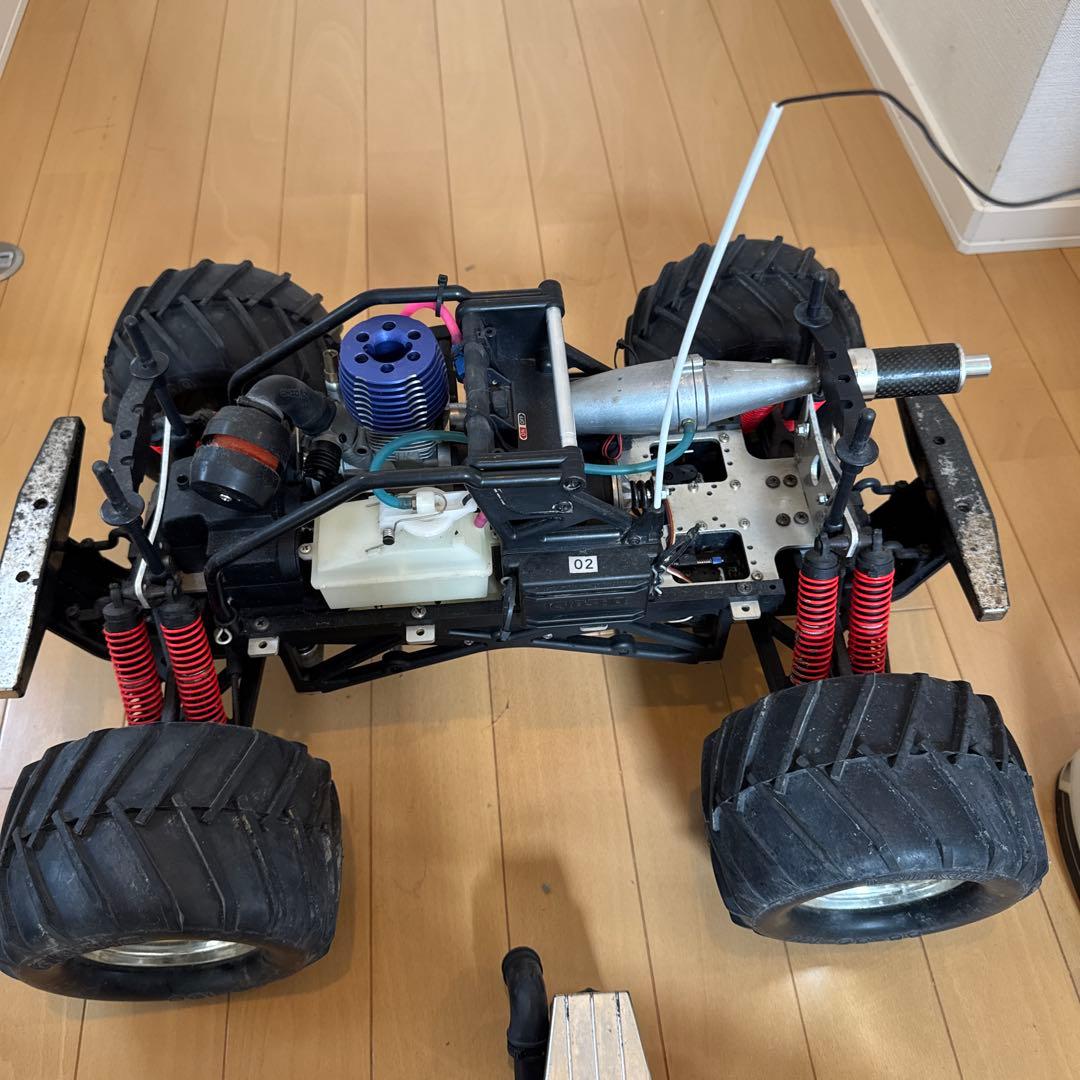 オフロードラジコンカー エンジン付き ギガクラッシャー スペアパーツ