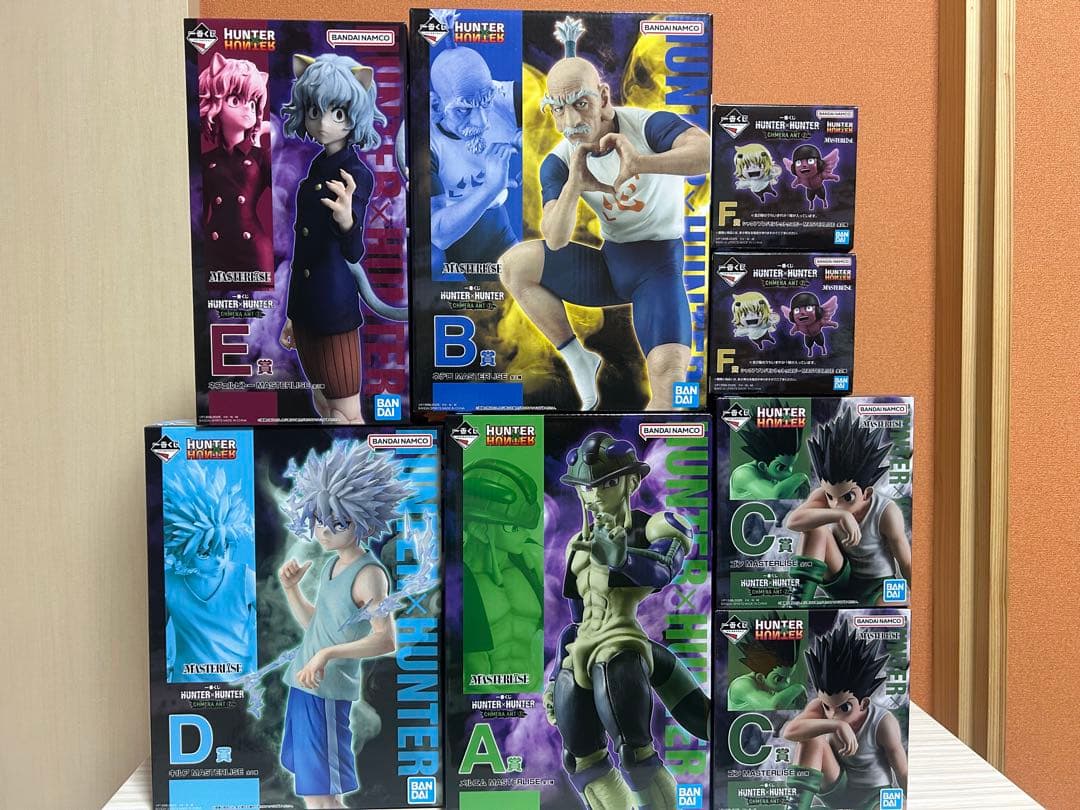一番くじ HUNTER×HUNTER CHMERA ANT コンプ