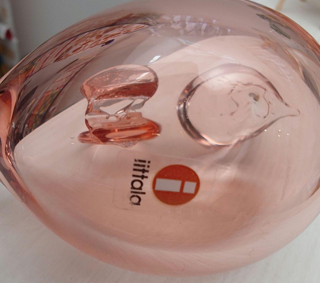 イッタラbird by oiva toikkaマザー＆ベビーサーモンピンク