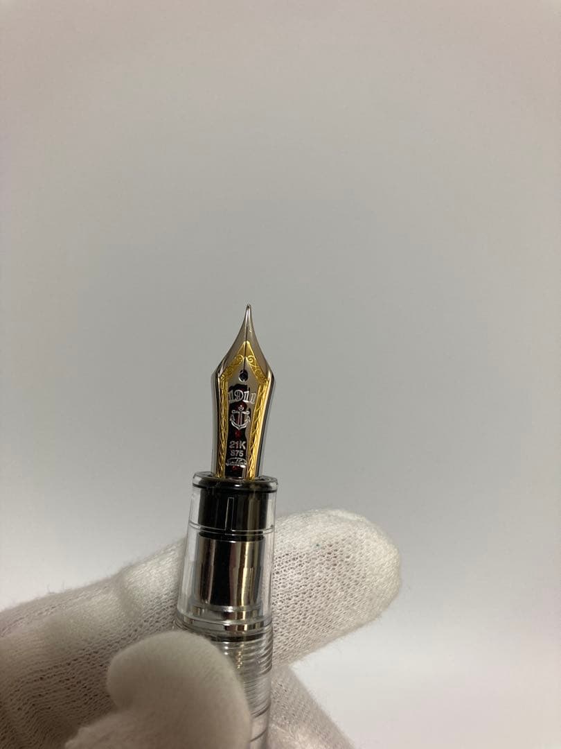 セーラー万年筆｜プロフェッショナルギア21金｜シルバー×透明モデル