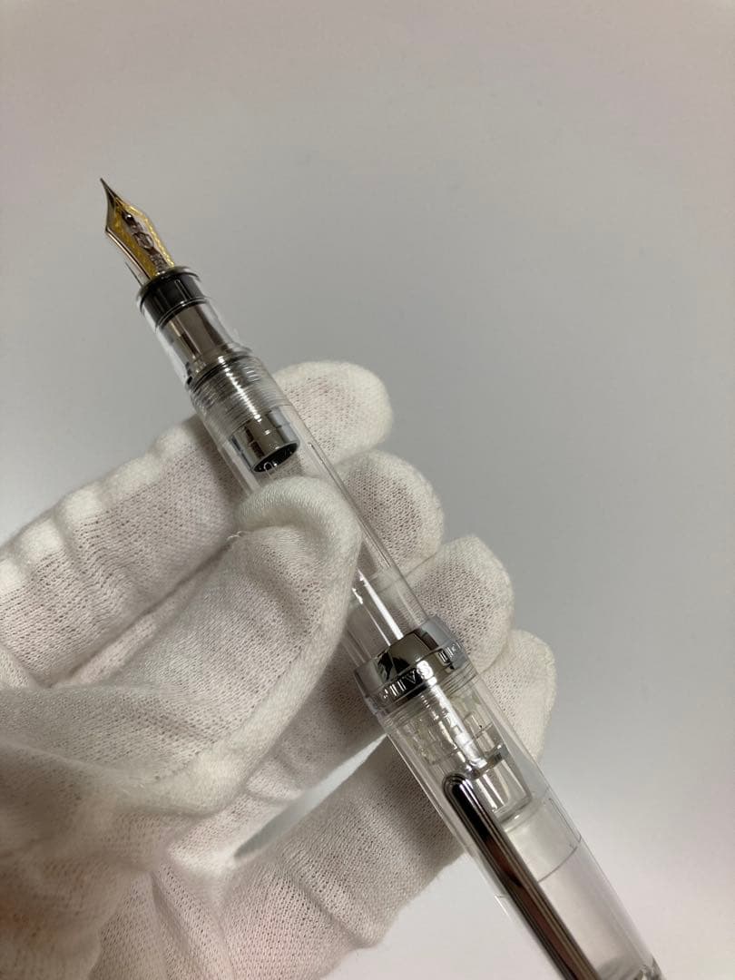 セーラー万年筆｜プロフェッショナルギア21金｜シルバー×透明モデル