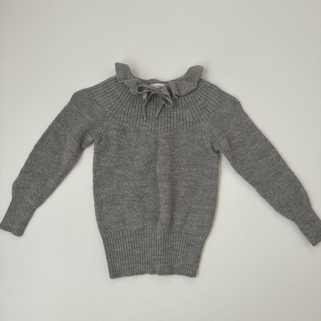 SOOR PLOOM グレー セーター メリノウール - メルカリ