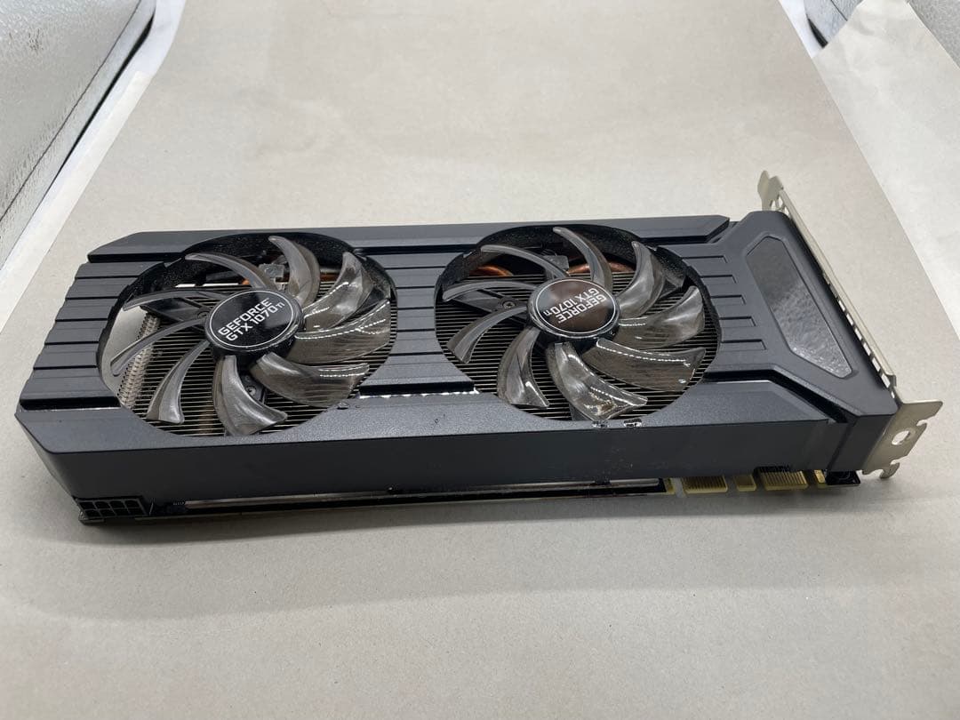 GEFORCE GTX1070Ti グラフィックボード ジャンク - メルカリ