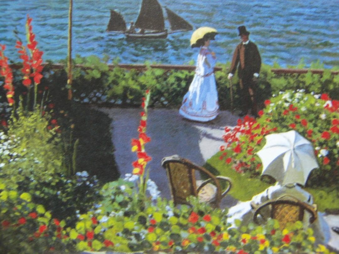 クロード・モネ、「Trerrace at Sainte-Adresse」、厳選