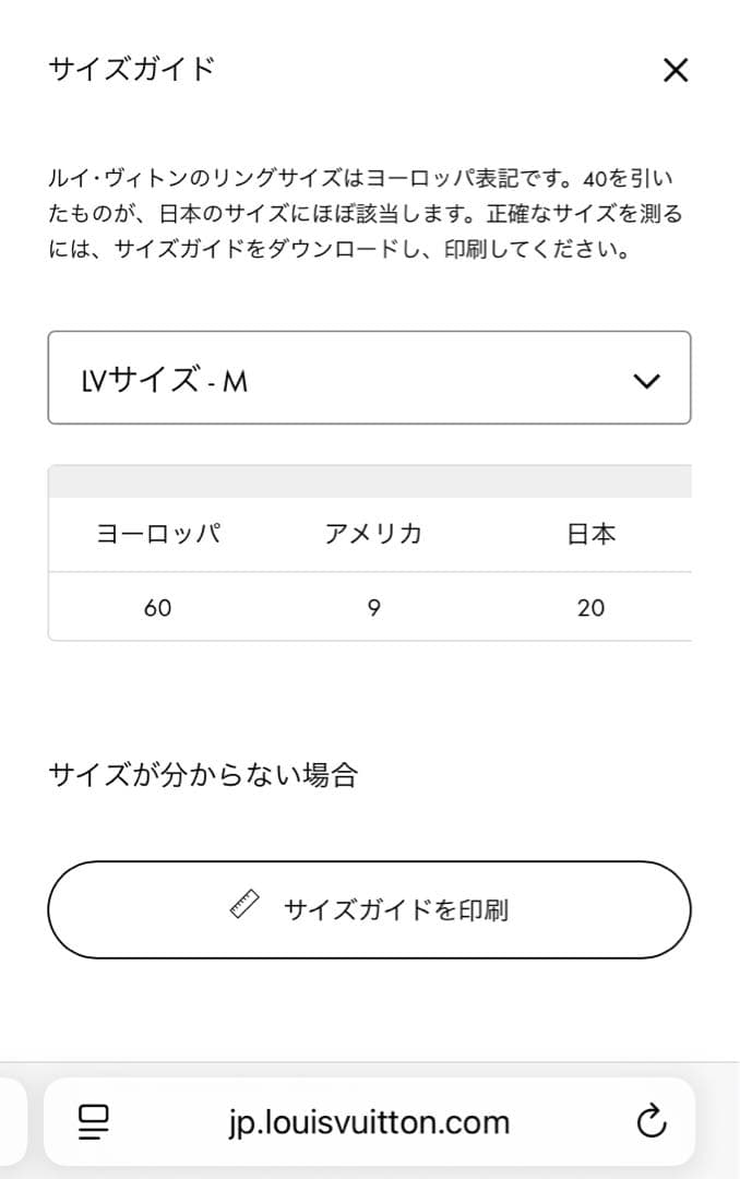 格安！送料無料LOUIS VUITTONパール装飾リング　ルイヴィトン国内正規