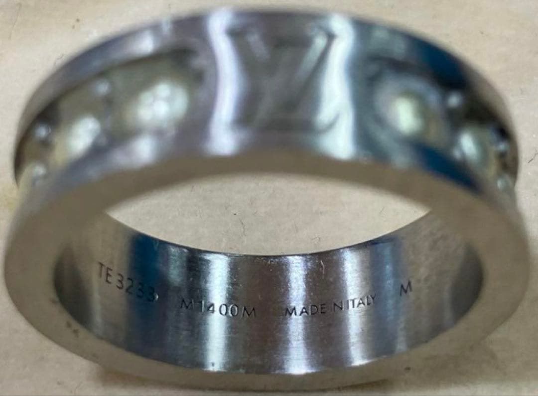 格安！送料無料LOUIS VUITTONパール装飾リング　ルイヴィトン国内正規