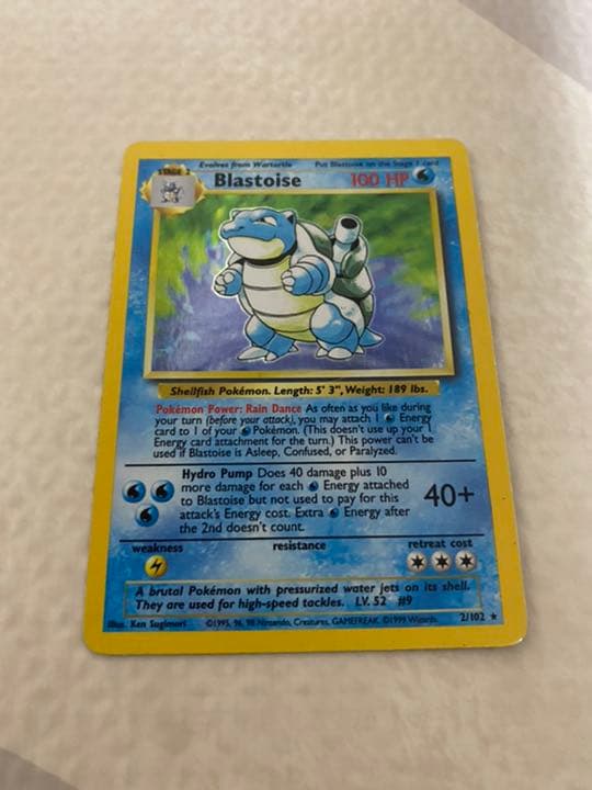 ポケモンカード カメックス 旧裏 英語版 レア⭐︎ - メルカリ