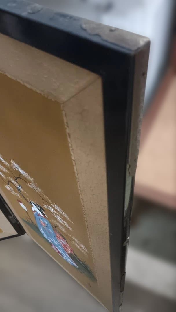 4008）寿峰　美人画　屏風　春夏秋冬？