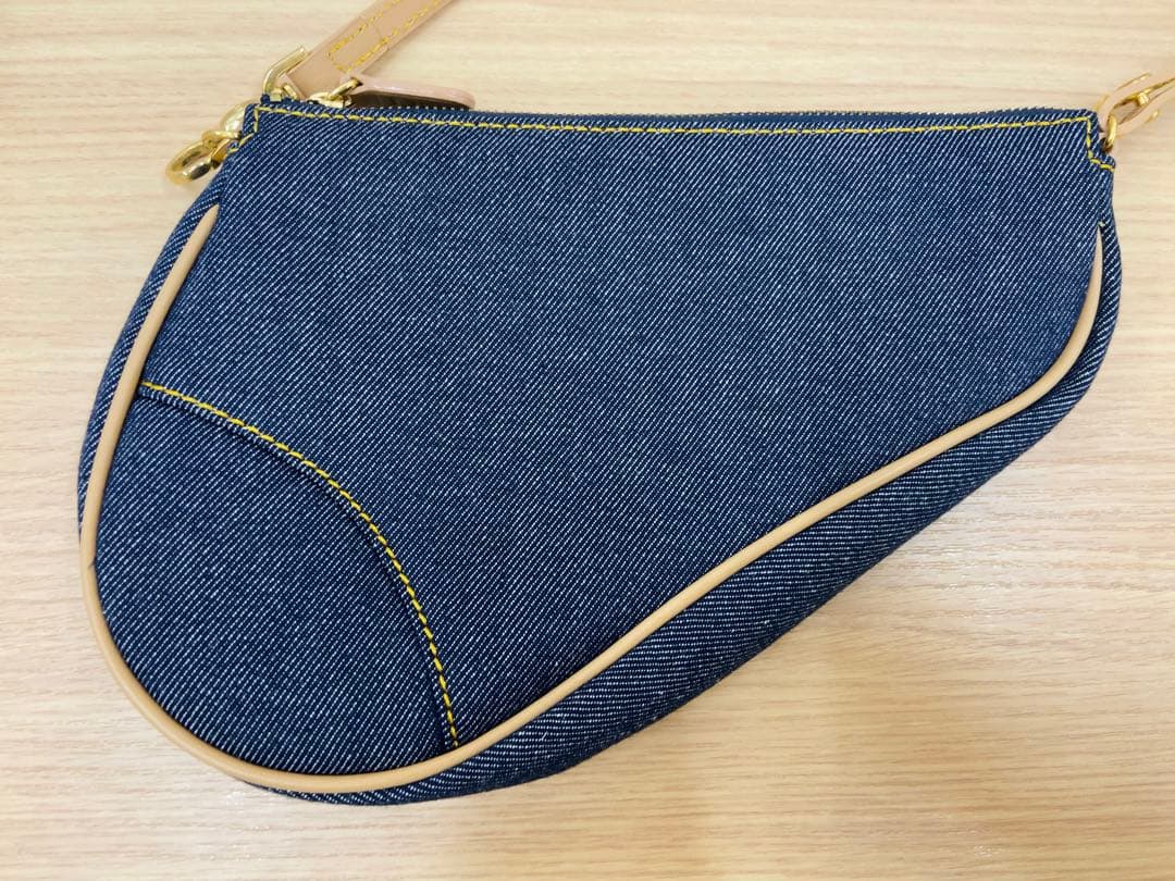 クリスチャンディオール サドル デニム バッグChristian Dior