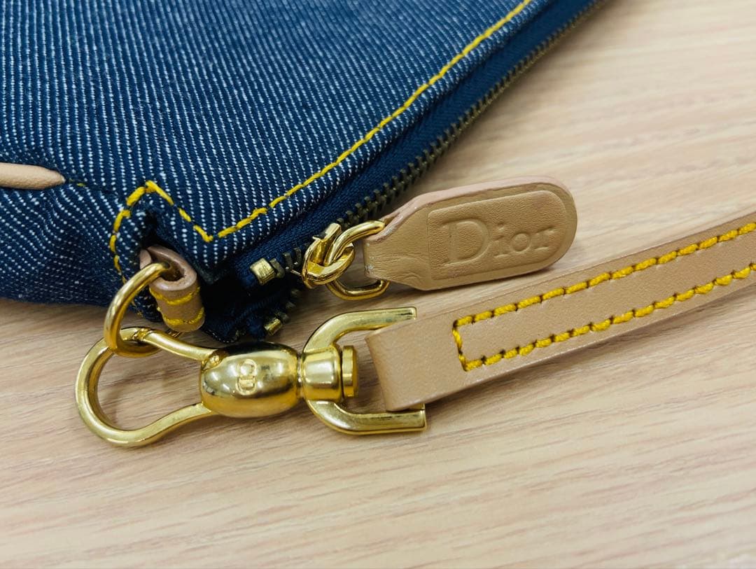 クリスチャンディオール サドル デニム バッグChristian Dior