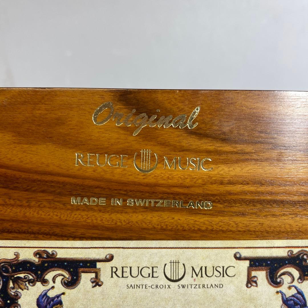 稼働品リュージュシリンダー式オルゴール144弁3曲　東Y7-0217☆1Fチコサ