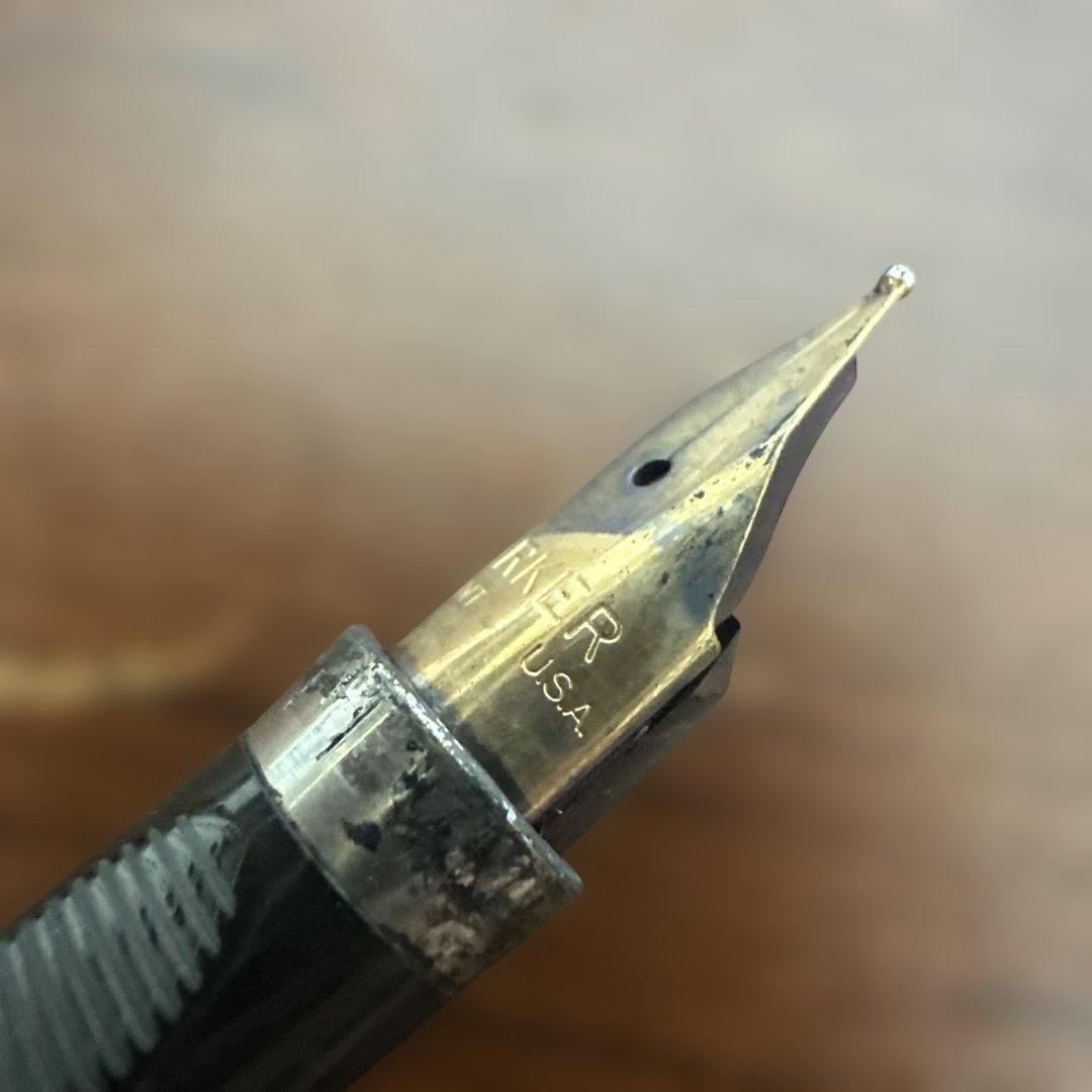 ☆ヴィンテージ☆PARKER75万年筆スターリングシルバー14Kペン先 - メルカリ