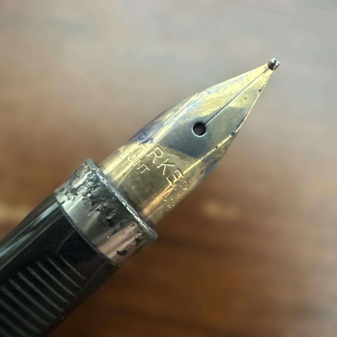 ☆ヴィンテージ☆PARKER75万年筆スターリングシルバー14Kペン先 - メルカリ