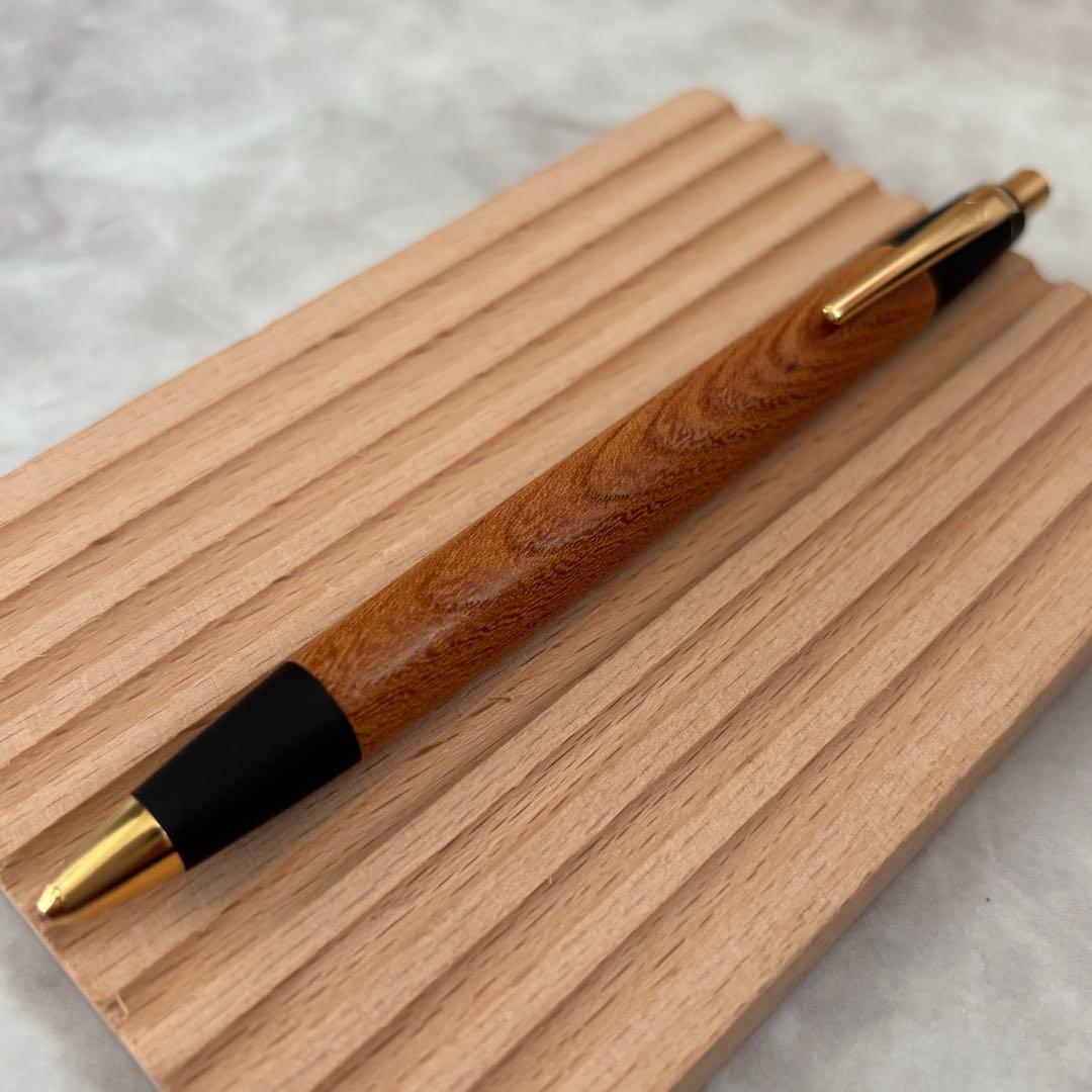 24時間以内発送】野原工芸 マーブルウッド ボールペン 野原工芸？旧型