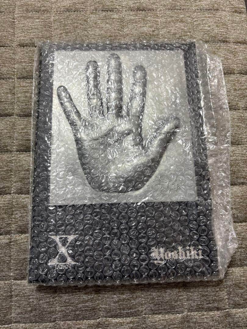 XJAPAN 1番くじ ラスト賞 レプリカ手形 バスローブ 時計賞 3点セット