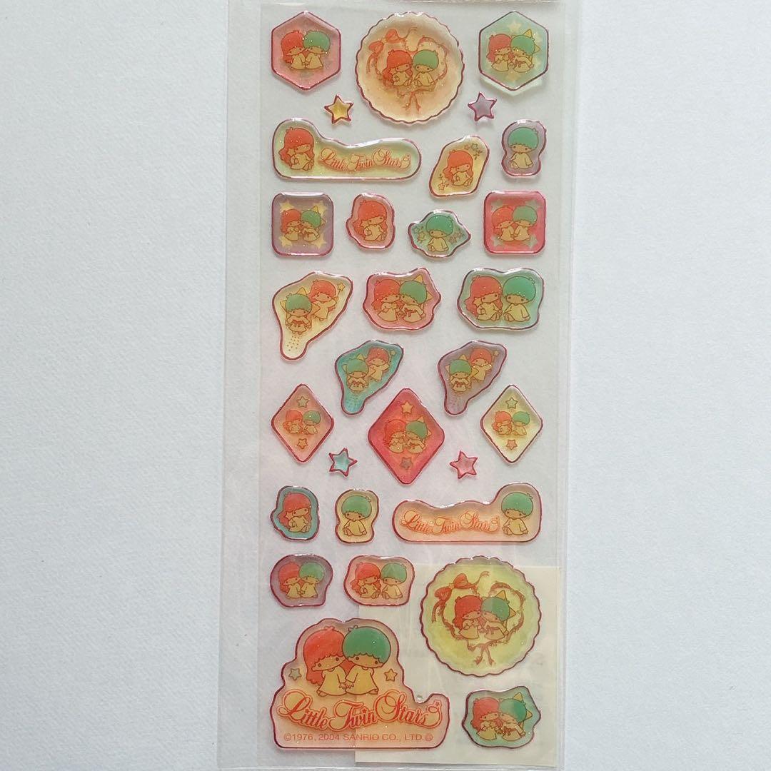 ♡ キキララ リトルツインスターズ シールパック 2012年 レア 平成 ♡