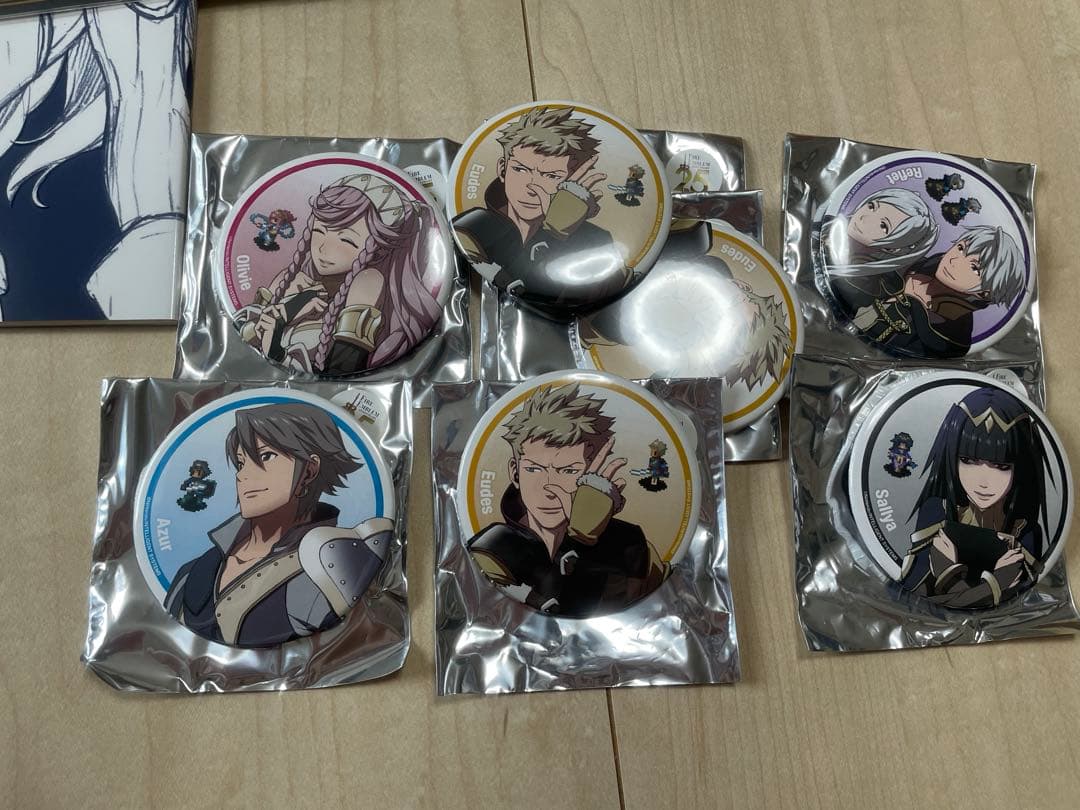 ファイヤーエンブレム　覚醒バッチ、25周年バッチセット