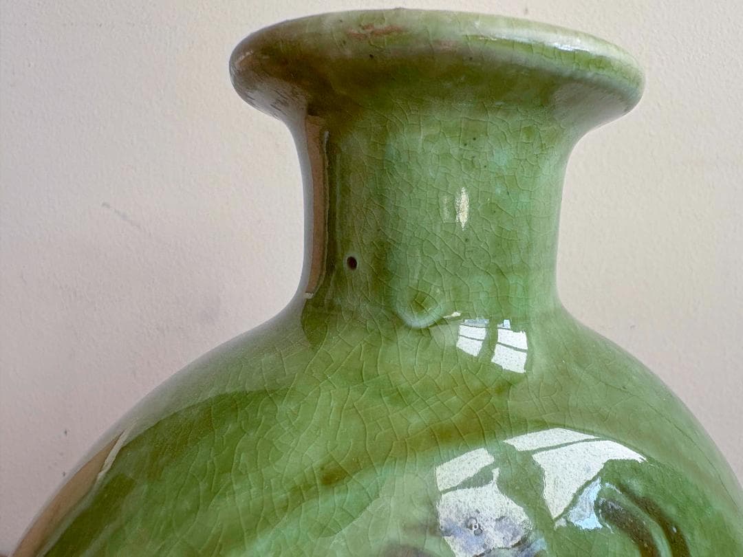 木村芳郎 碧釉皿 共箱 共布 陶歴 Yahoo!オークション -「木村芳郎