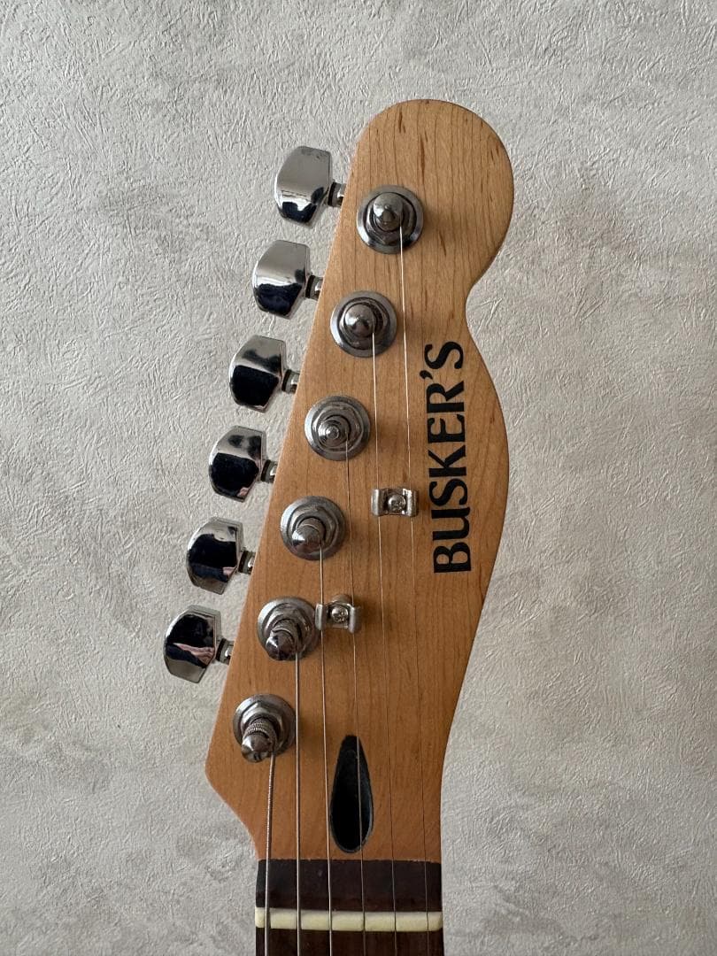 BUSKER'S BTE BK テレキャスター ブラック 黒【極美品】