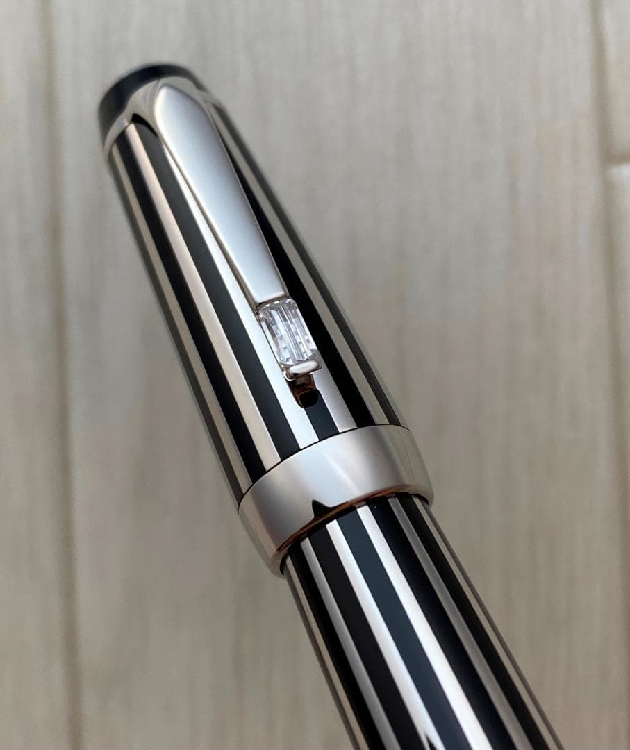 超美品 希少 モンブラン ボエム プラチナプレート クリスタル ローラー