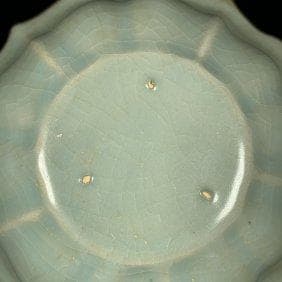 宋代建窑爆彩口碗