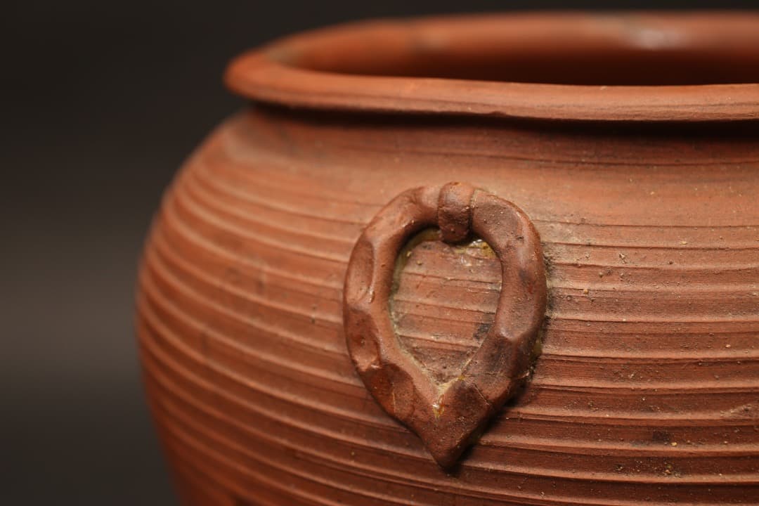 即購入可】備前焼／水屋甕・かめ／骨董／古美術／古民藝／古玩／茶道