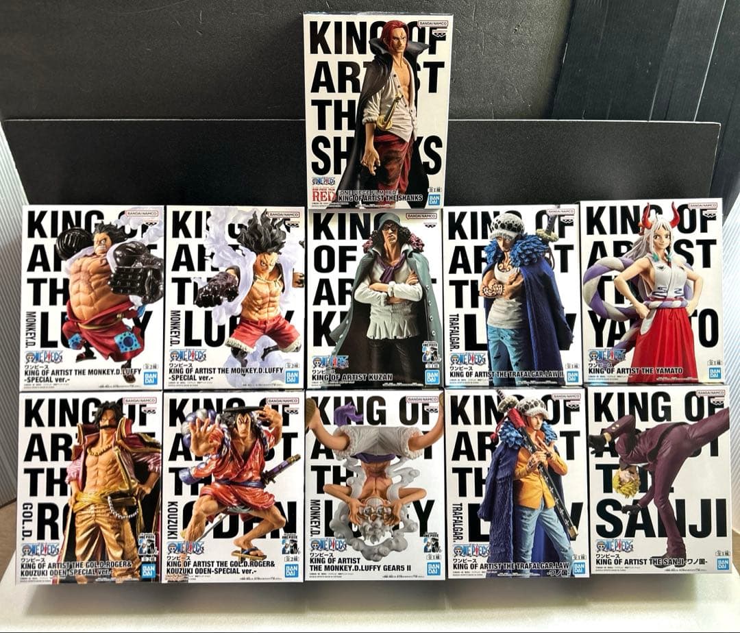 ワンピース KING OF ARTISTフィギュア11体セットまとめ売り