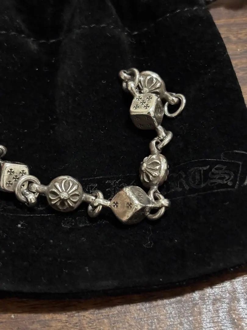 クロムハーツ ダイス クロスボール ブレスレット