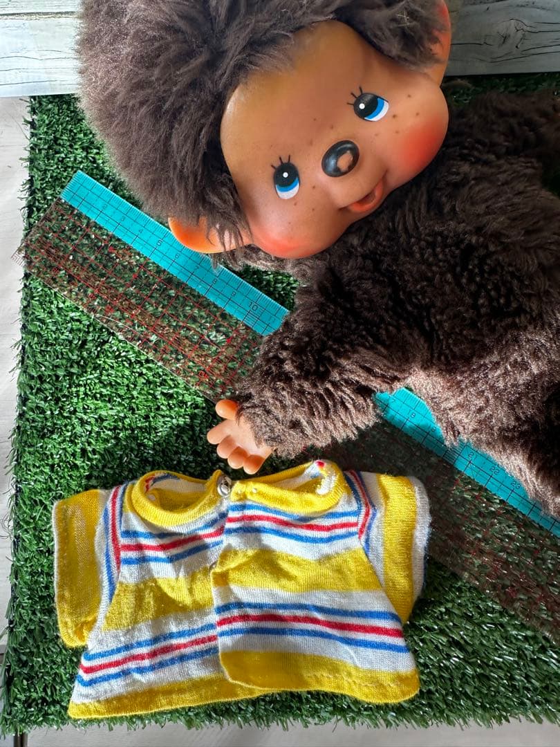 モンチッチ ぬいぐるみパペット　アンティーク品