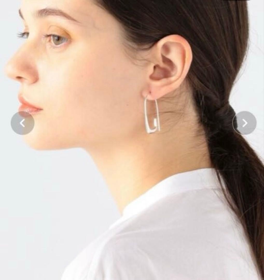 BAR JEWELLERY ピアス シルバー925 ミニシルバーフックピアス