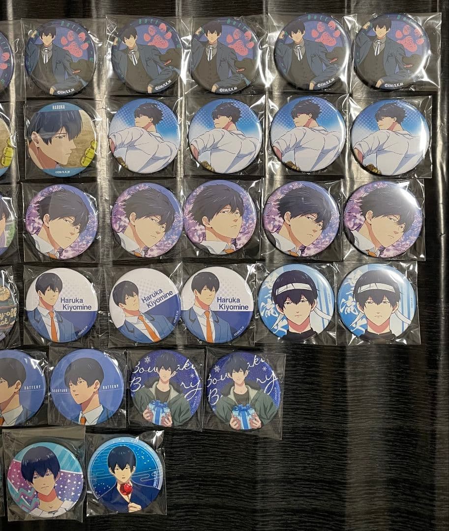 忘却バッテリー 清峰葉流火 缶バッジ 51点 まとめ売り