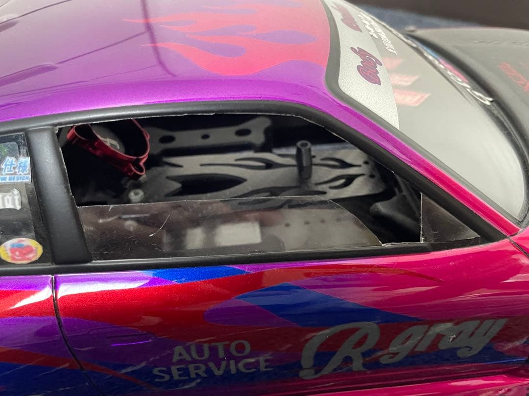 ラジコンボディ S13 シルビア 中村直樹 BURST