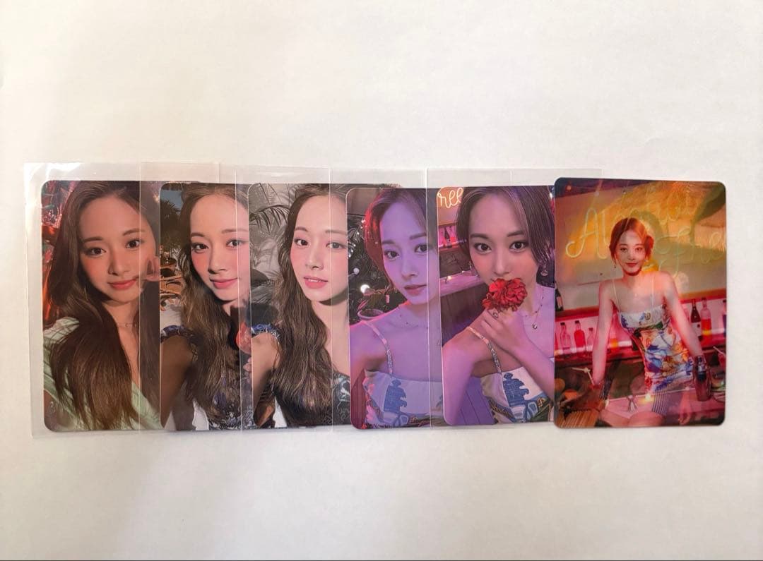 最安値】TWICE ツウィ taste of love トレカ コンプ セット - メルカリ