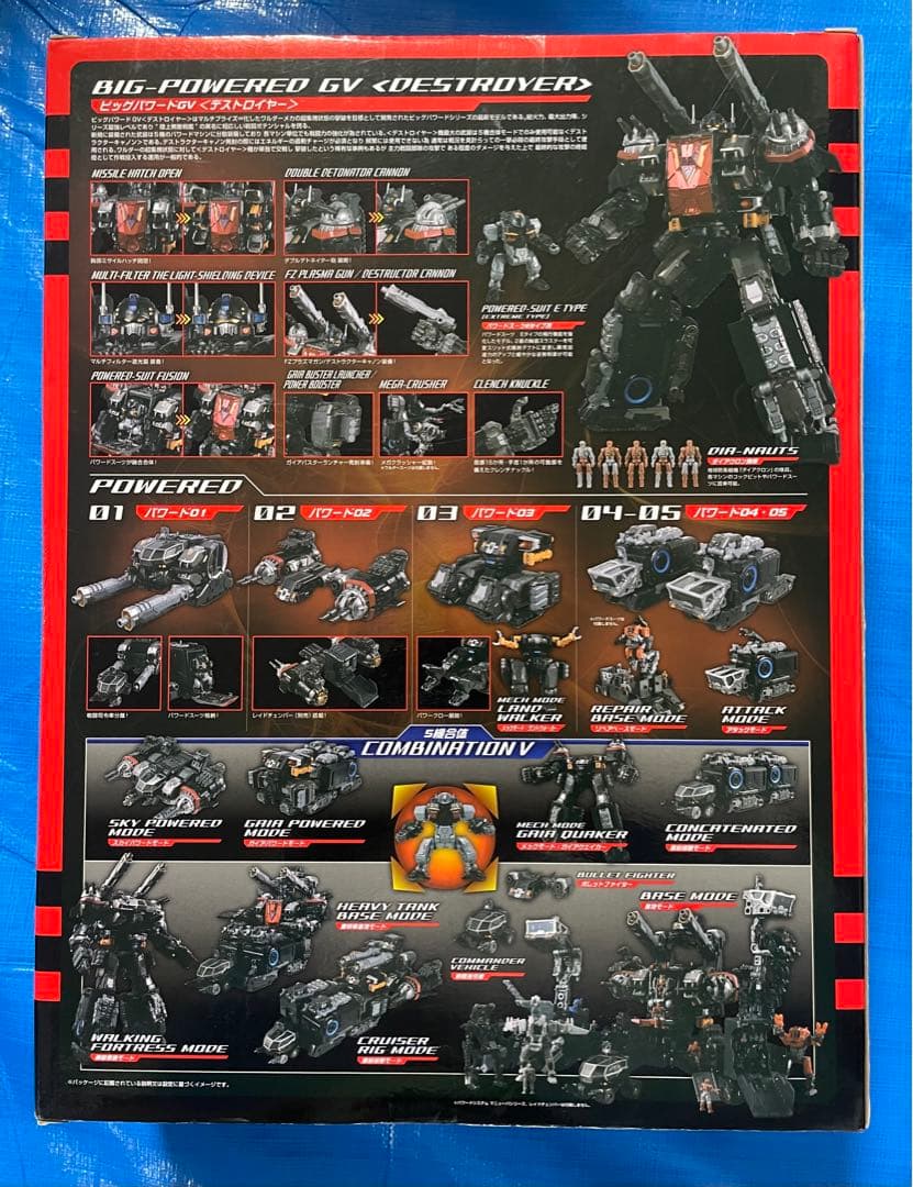 タカラトミー ダイアクロン ビッグパワードGV デストロイヤー 未開封品