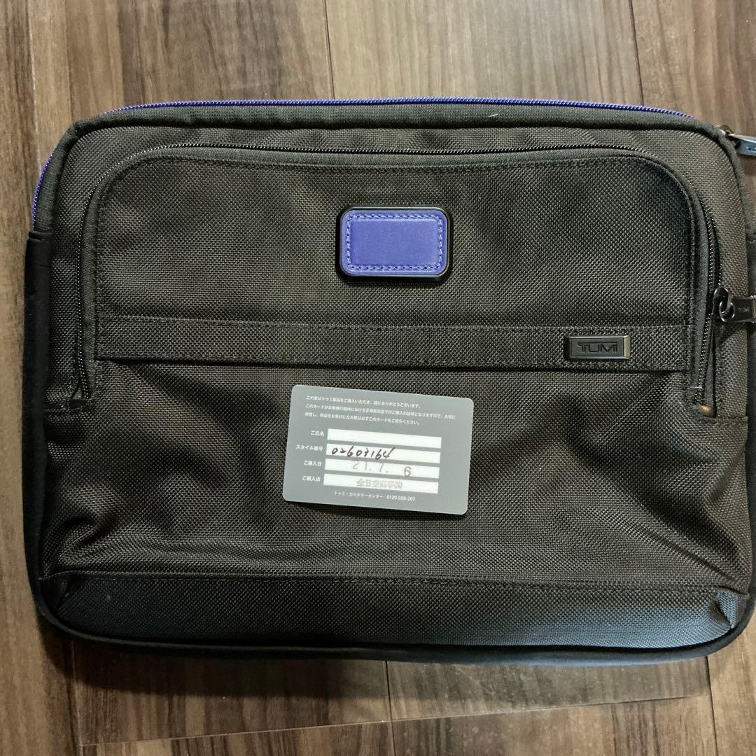 ANA×TUMI クラッチオーガナイザー 未使用バッグインバッグ可 出張ビジネス