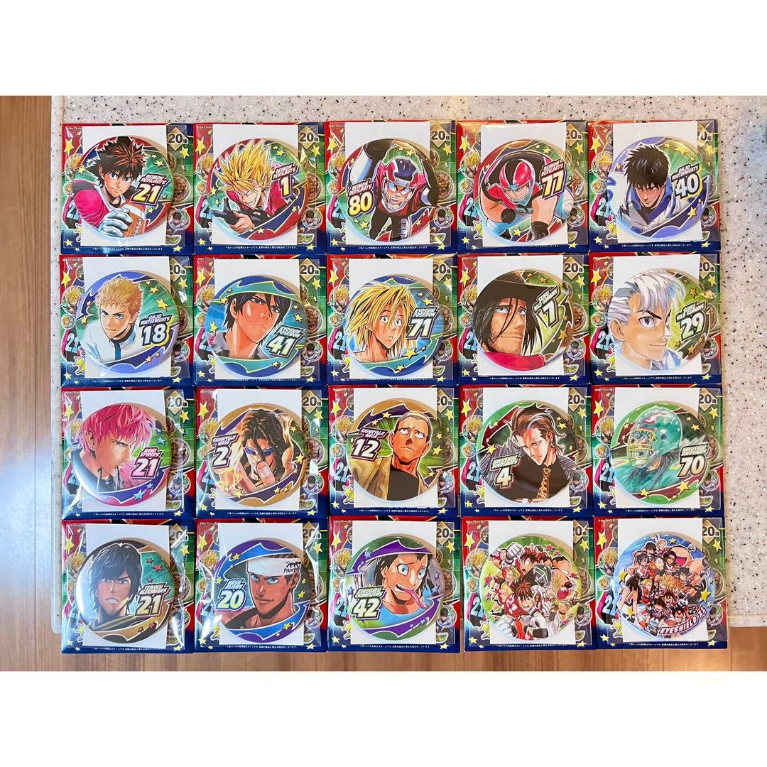 全種類】アイシールド21 コレクション缶バッジ ジャンプショップ