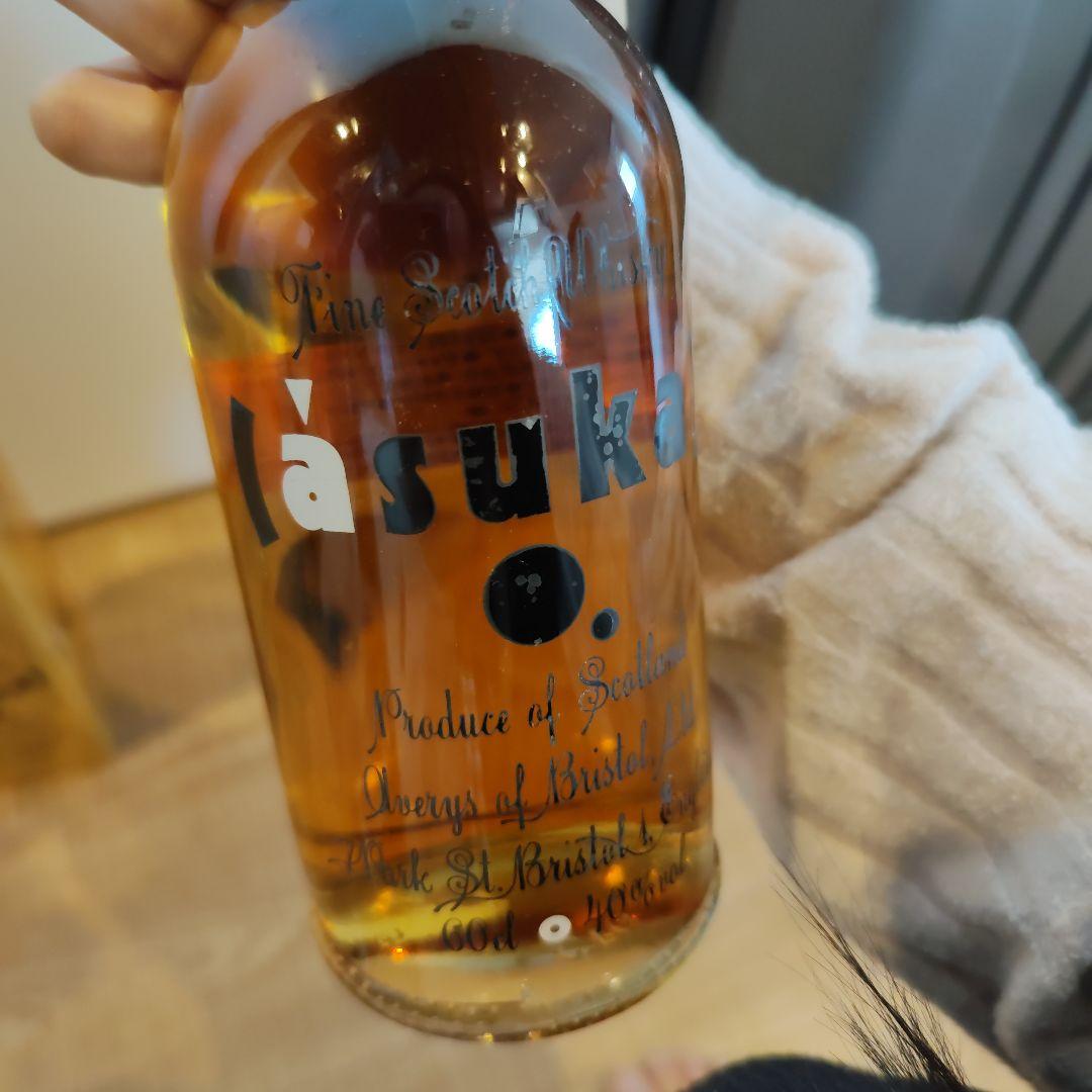 asuka whisky アスカ スコッチウイスキー 古酒 - メルカリ