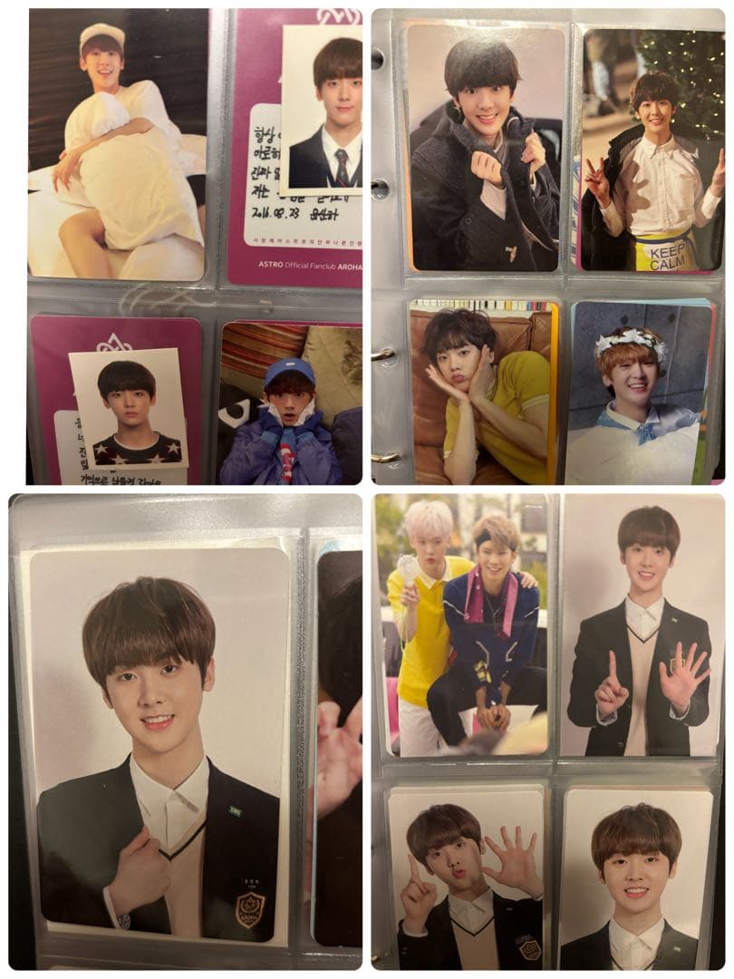 ASTRO  ユンサナ　歴代トレカ