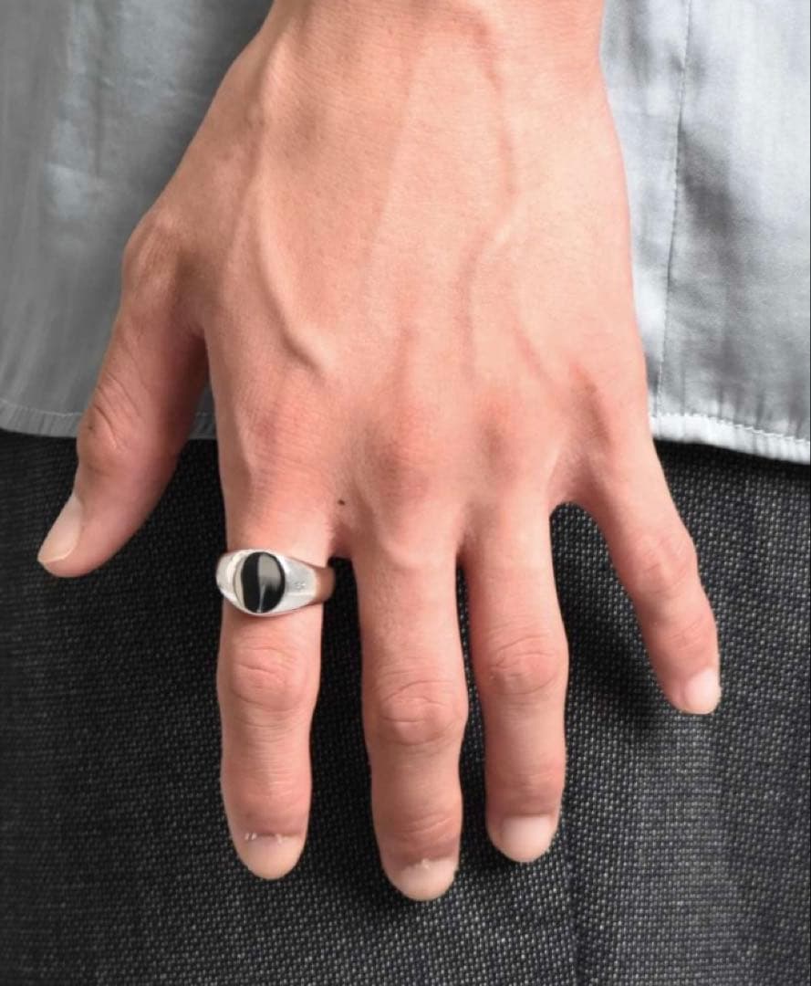 試着のみ‼️LION HEART ライオンハート シグネット リング 21号