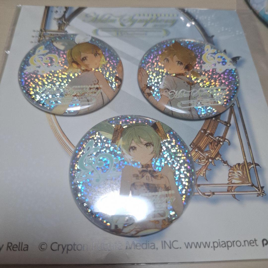 初音ミクシンフォニー2022 スペシャルシート 缶バッチセット - メルカリ