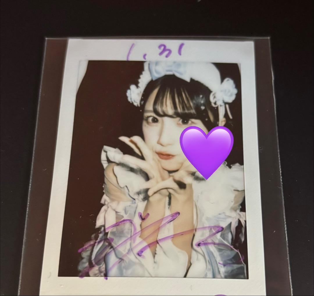 iLiFE! 純嶺みき サイン入り チェキ あいす生誕祭 - メルカリ