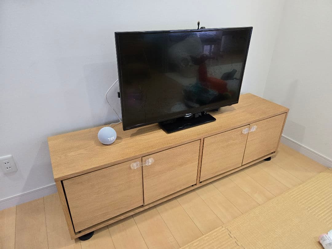 無印良品 スタッキングキャビネットオーク材 テレビボード