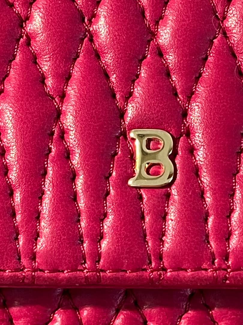 BALLY バリー ヴィンテージ キルティングショルダーバッグ ゴールドチェーン