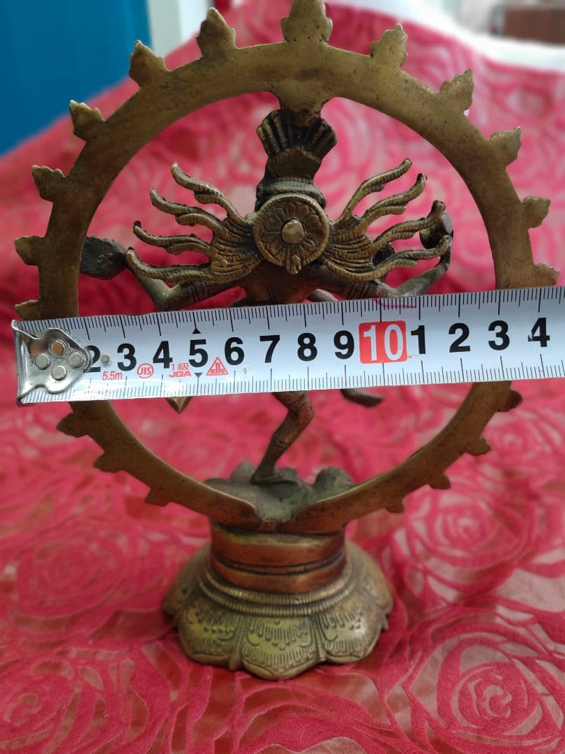 仏教 ヴィンテージ チベット 仏像 真鍮 アンティーク 古物 アジア 密教