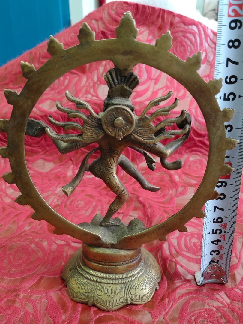 仏教 ヴィンテージ チベット 仏像 真鍮 アンティーク 古物 アジア 密教