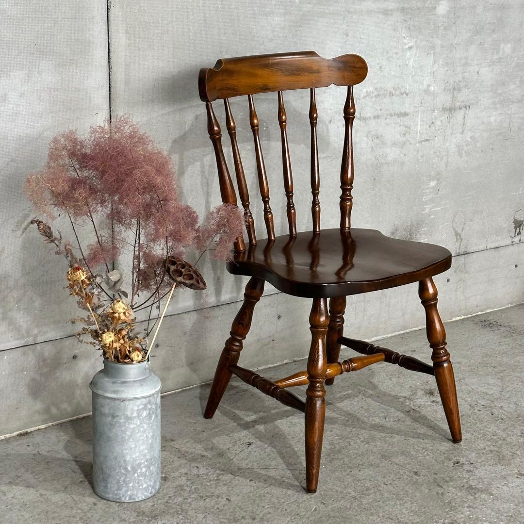 ✿昭和レトロ✿60s〜70s 飛騨産業 キツツキマーク ダイニングチ