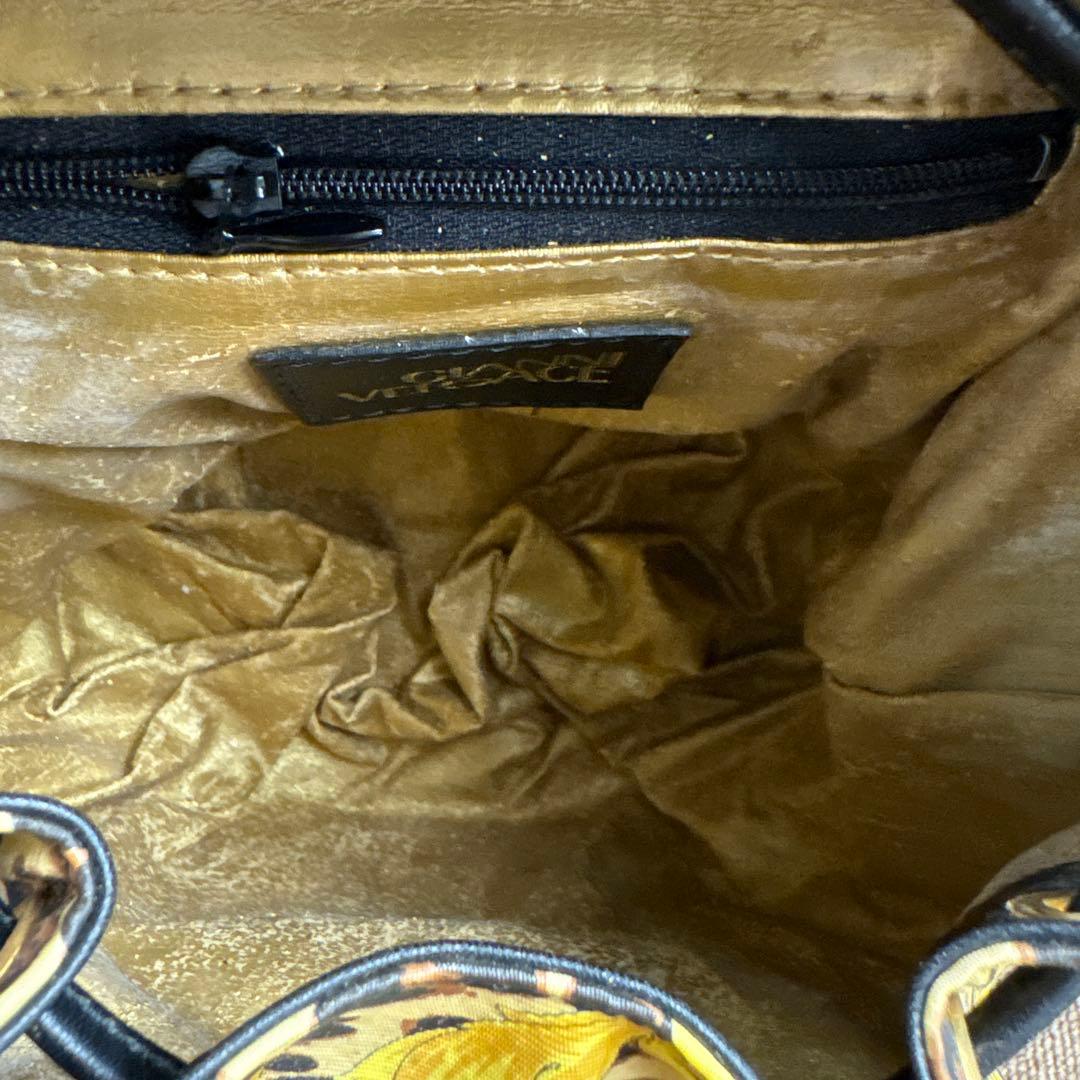 GIANNI VERSACE 花柄バックパック