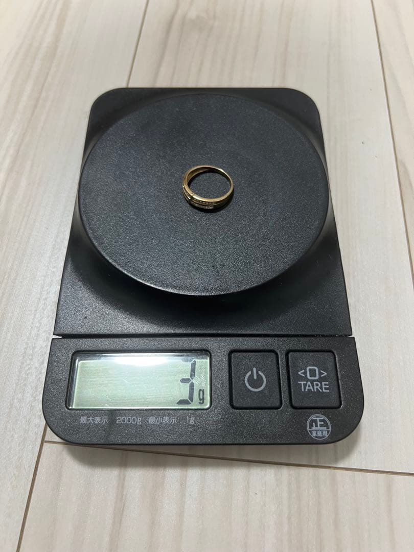 Avalanche 10Kゴールド ジルコニア リング 19号